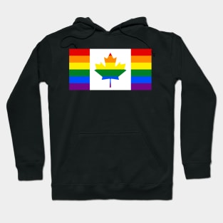 Canada LGBTQ Pride Flag Hoodie